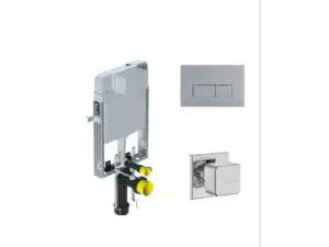 SEREL Smooth Gömme Rezervuar 3'lü Set P58