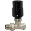 eca 12 siyah termostatik duz radyator valfi 802120117 126.jpg E.C.A. TERMOSTATİK RADYATÖR VALFİ, DÜZ - 802120117